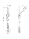 Quickrace graduated handle turnbuckle