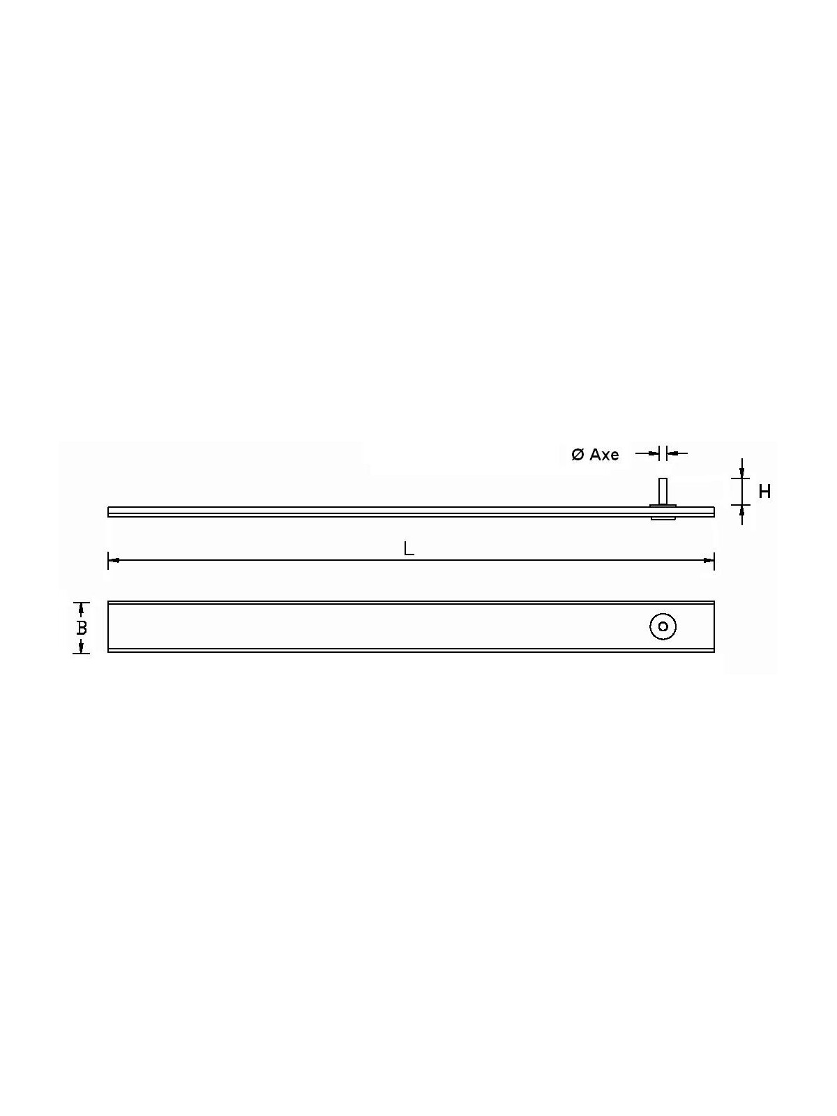 VELCRO pin technical diagram