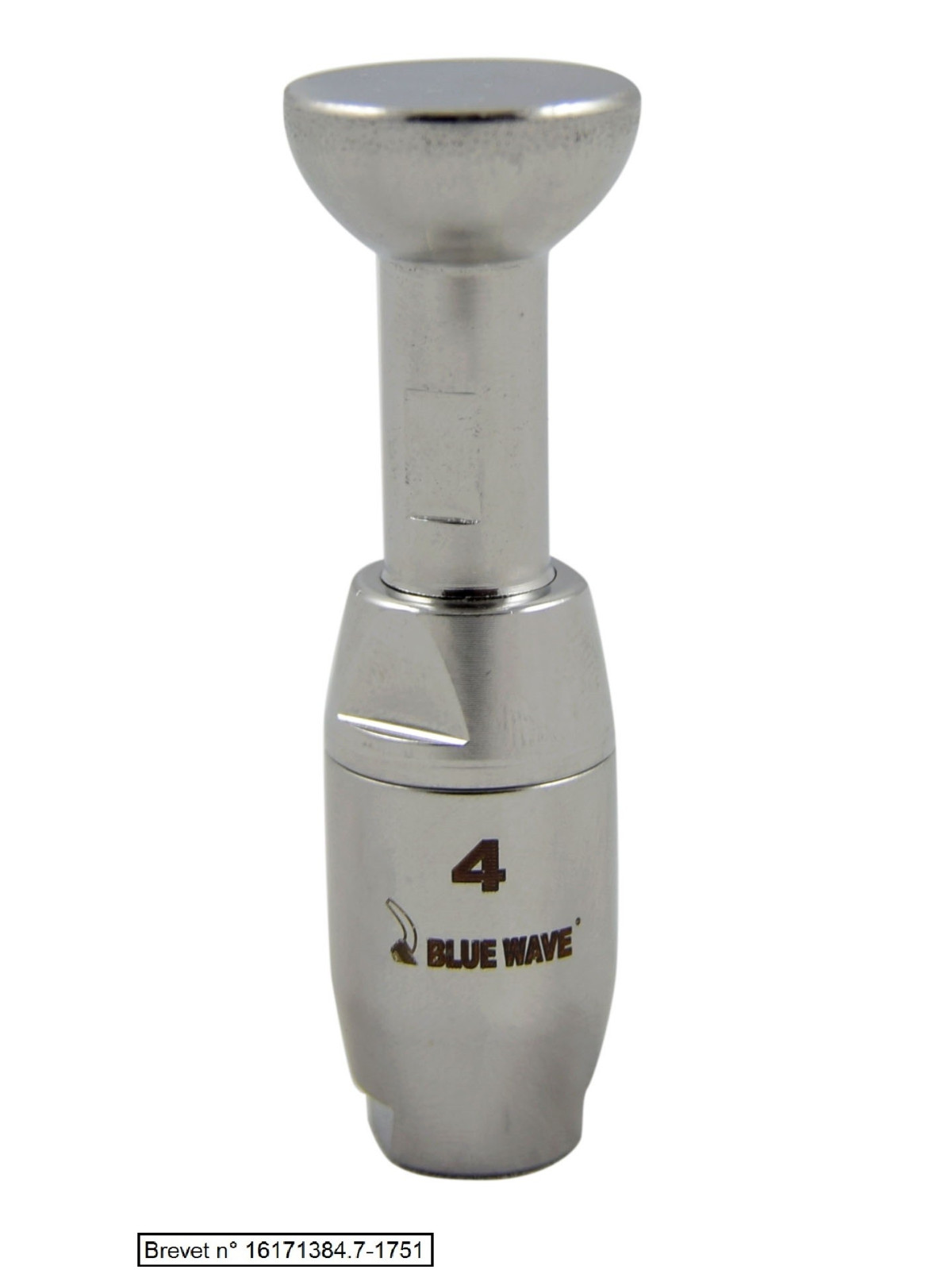 Stainless steel half-ball for textile rigging