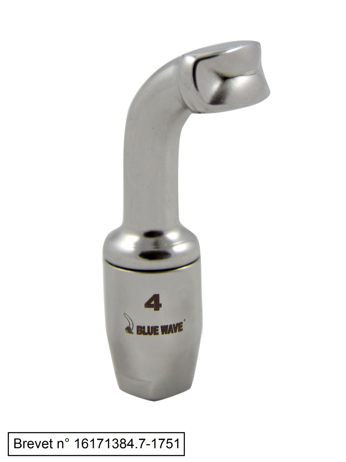 TE stainless steel tip for textile rigging