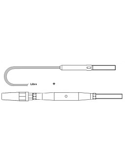 Kit garde-corps filetages M8