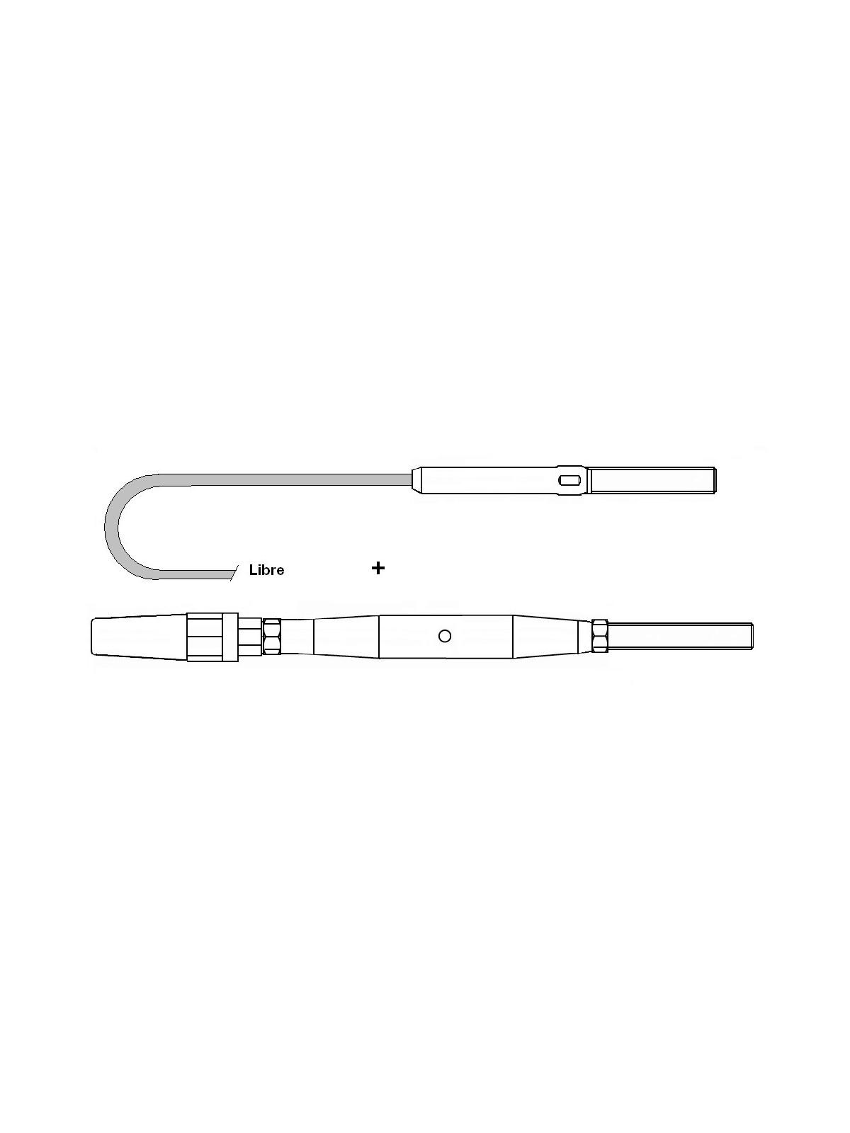 Guardrail kit with M8 threads