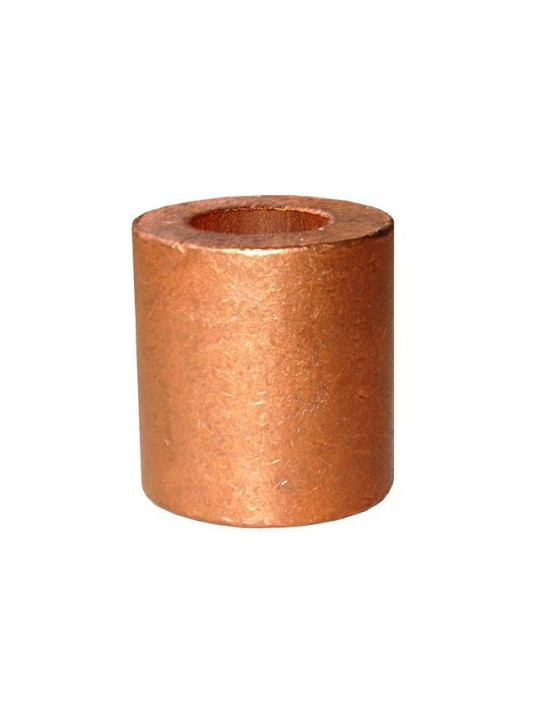 Manguito de tope de cobre para cable de acero inoxidable