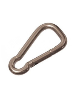 Asymmetrical fireman's snap hook