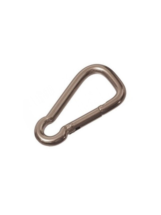 Mousqueton pompier asymetrique