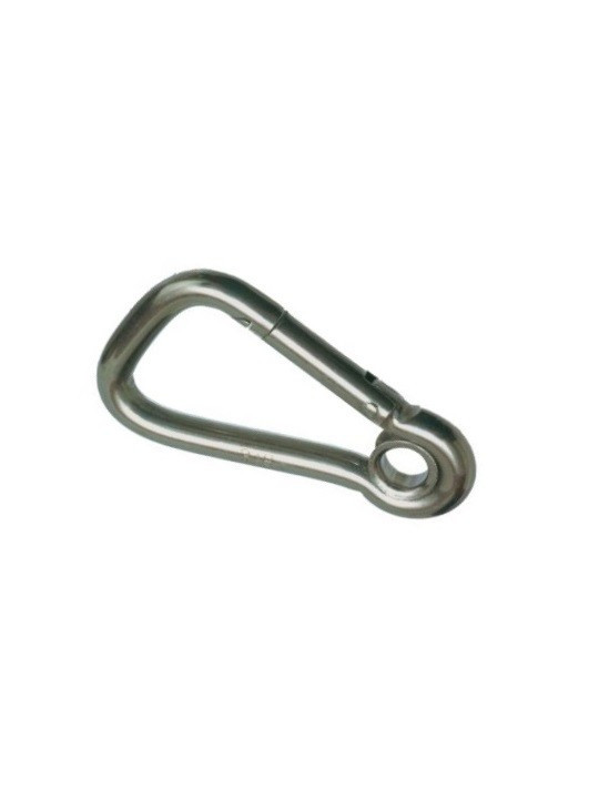 A4 stainless steel asymmetrical carabiner