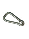 Mousqueton asymetrique en inox A4