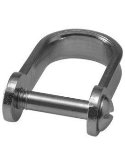 straight cut shackle with screw