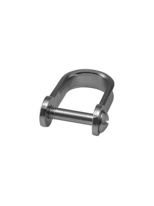 straight cut shackle with screw