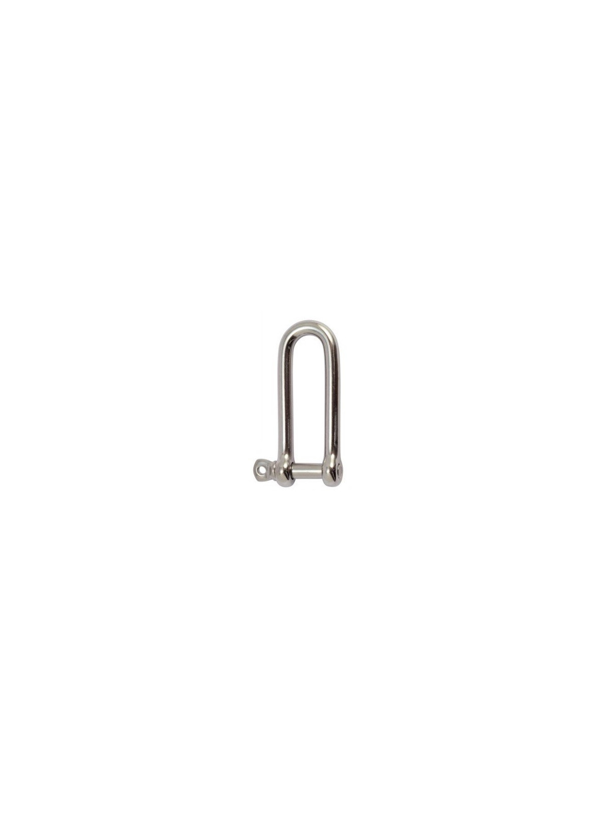 long stainless steel shackle