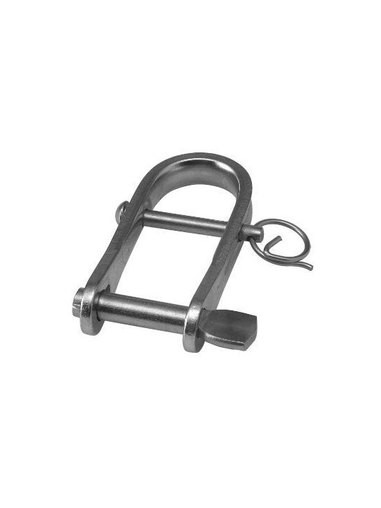 straight cut shackle