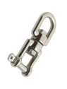stainless steel swivel shackle with eye
