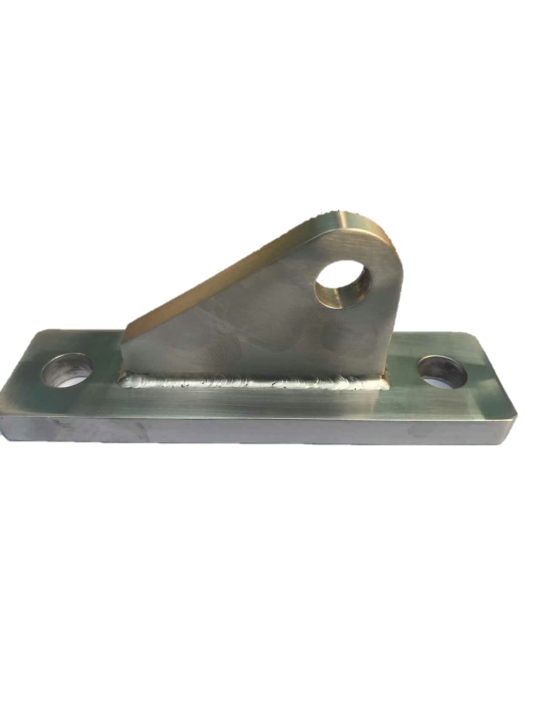 Mechanically welded bracket