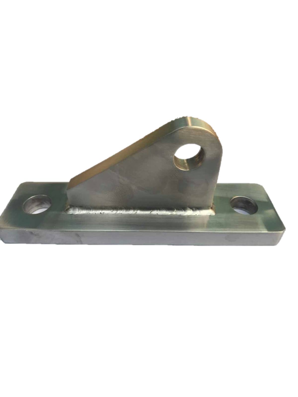 Mechanically welded bracket