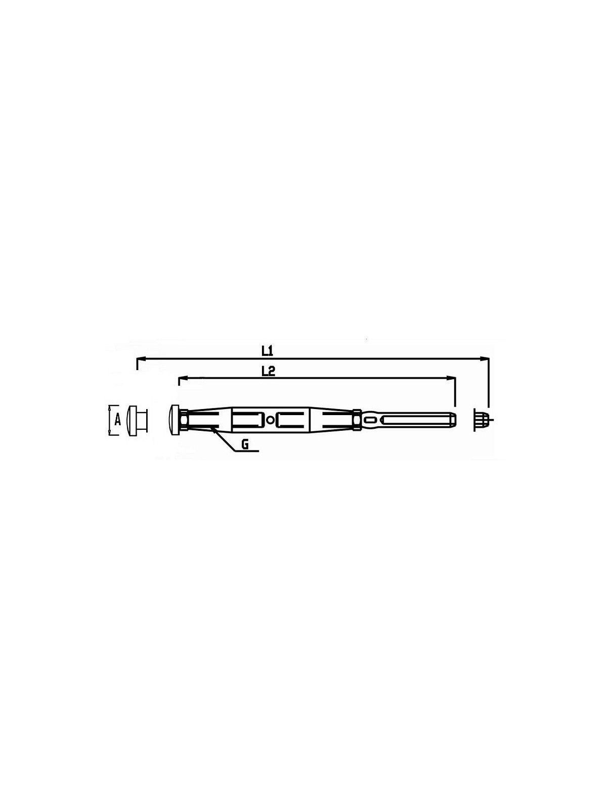 crimp closed turnbuckle