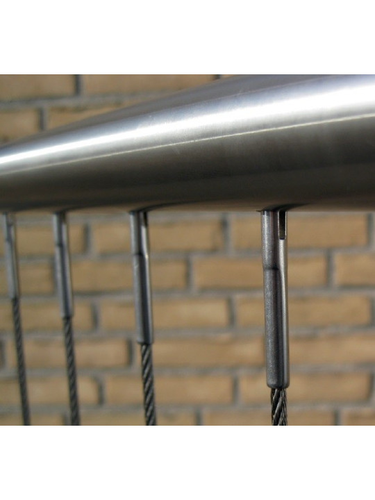 Keyed end cap in situation