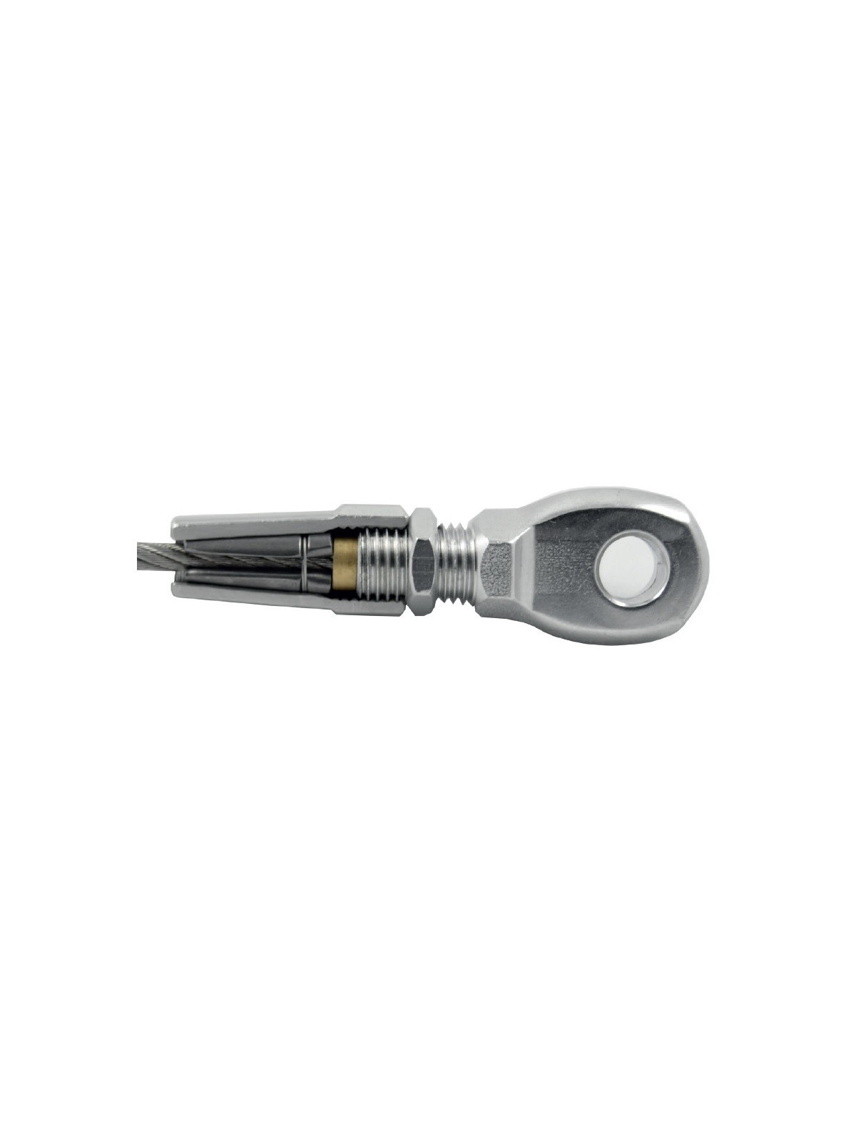 swageless eye terminal assembly