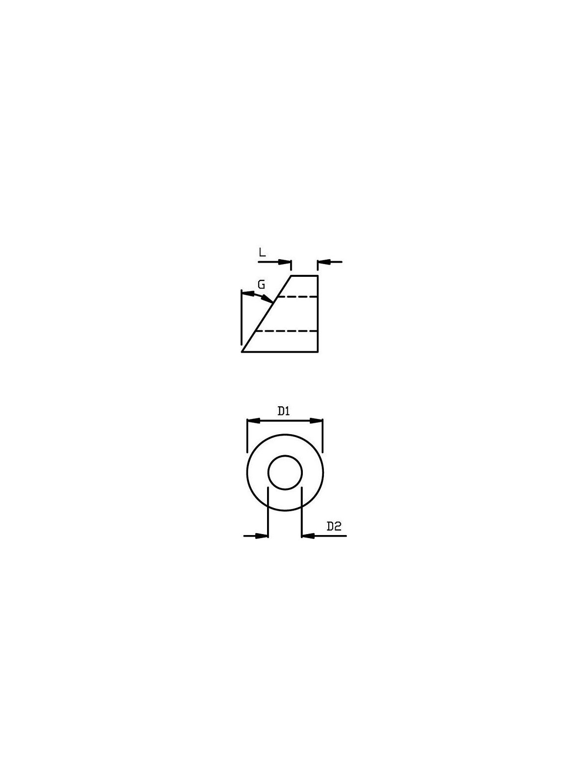 Threaded terminal block