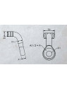TE with forged eye for dyneema