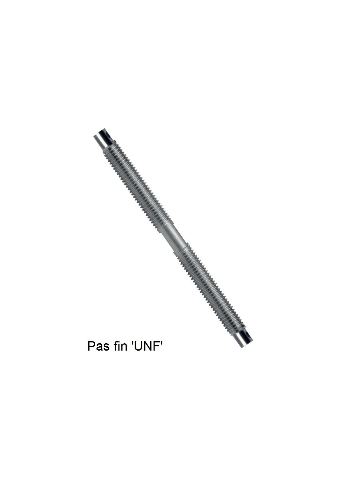 UNF right left threaded rod