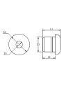 bouchon de balustrade anti ragage