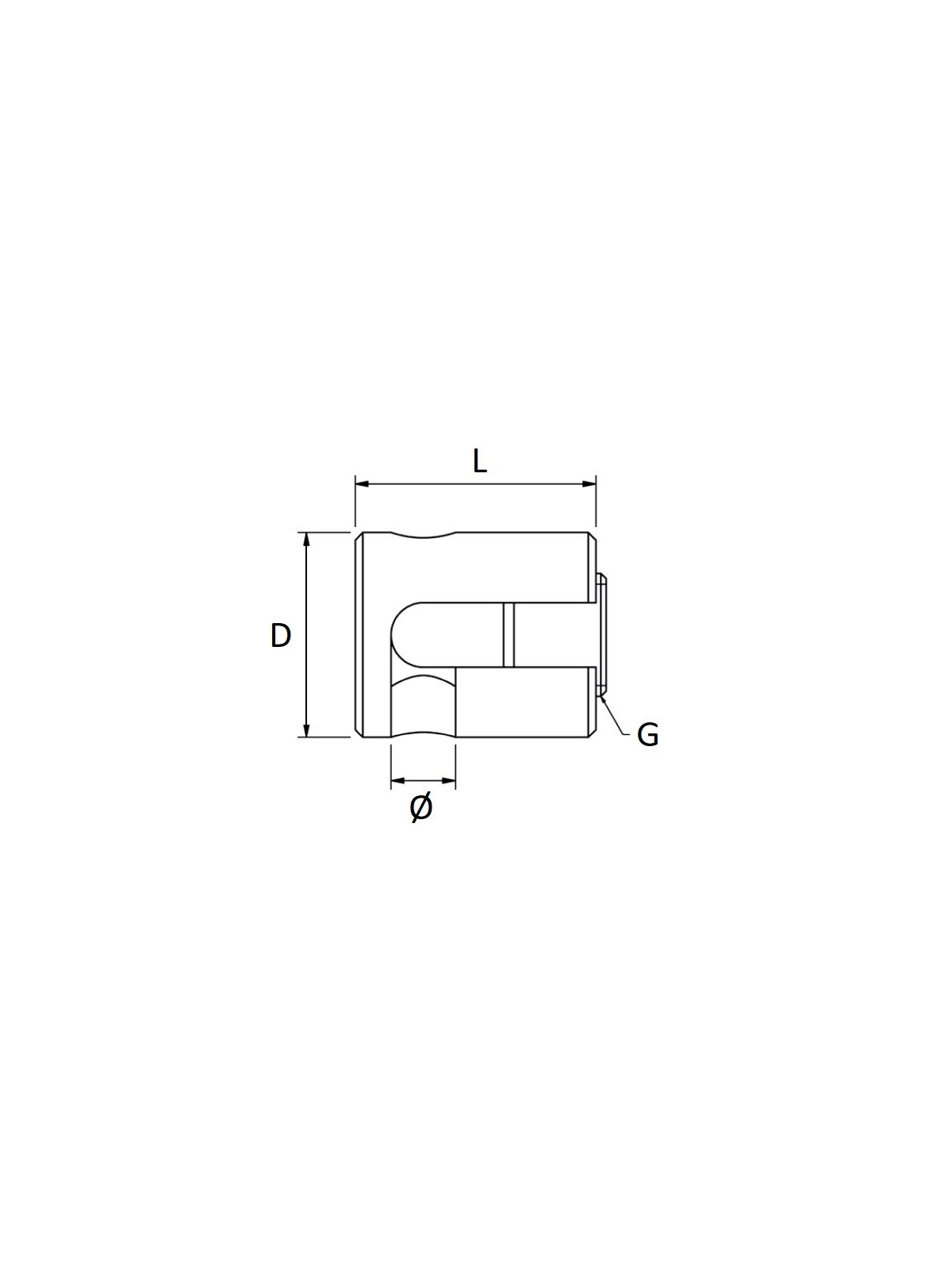 adjustable cross cable clamp