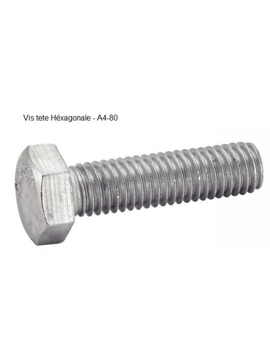 stainless steel hex head screw