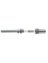 stainless steel swageless threaded terminal
