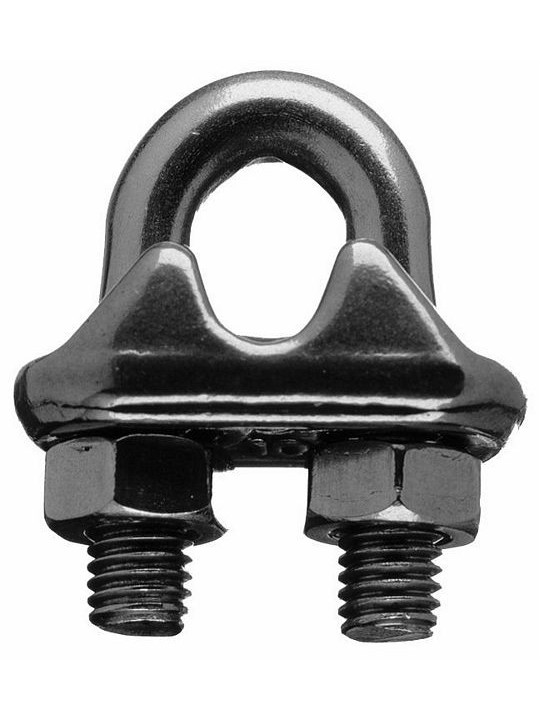 Abrazadera de cable para bucle o conector