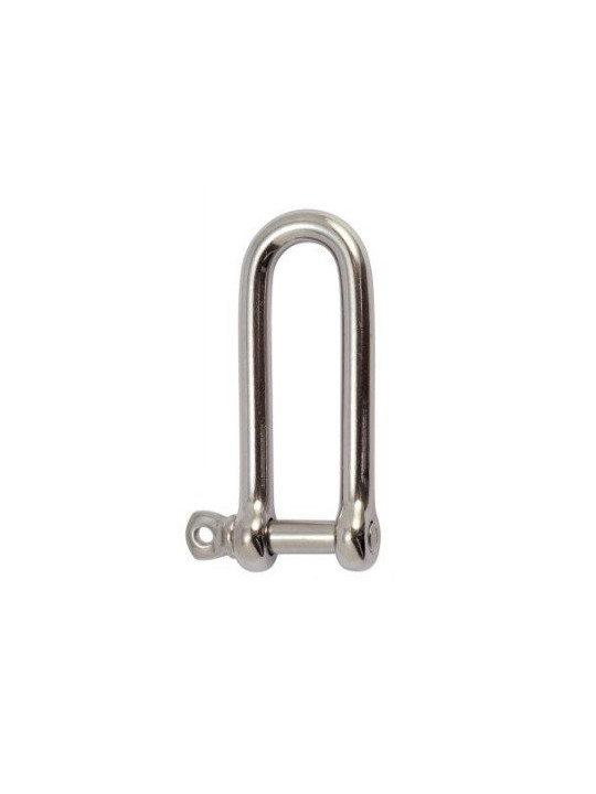 long stainless steel shackle