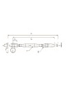 closed turnbuckle fixed fork