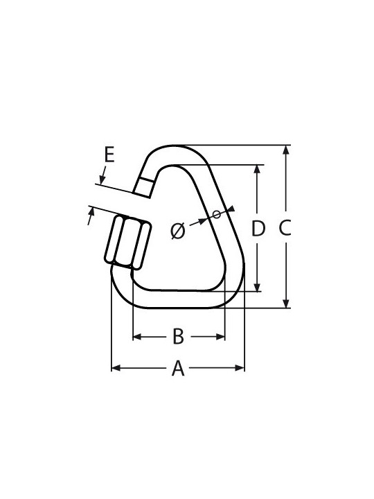 Stainless steel delta link