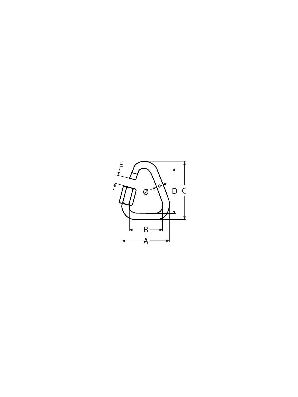 Stainless steel delta link