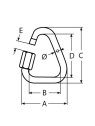 Stainless steel delta link