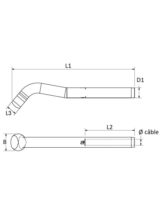 crimp “SHROUD" terminal