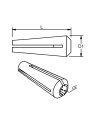Cone for Norseman type - spare part