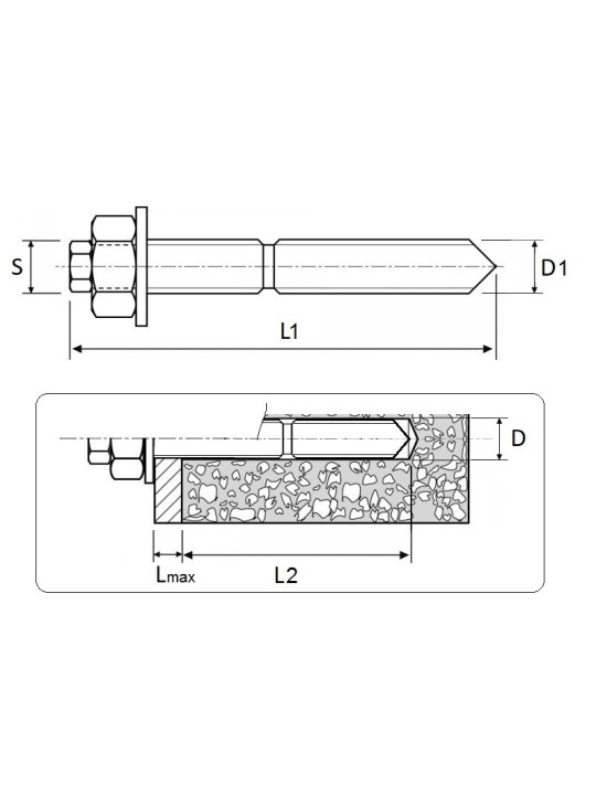 chemical anchor for concrete