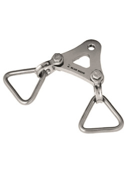 Platine d'angle pour voile d'ombrage