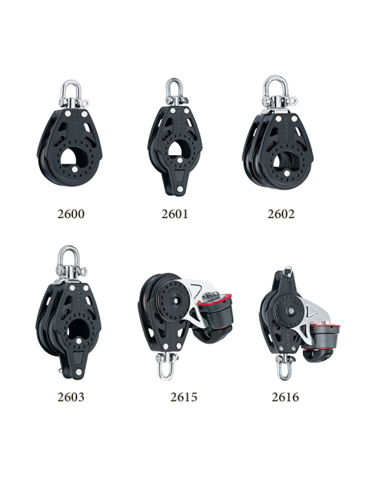 Carbo 57mm pulleys