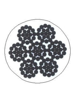 Câble inox 7×7 AISI 316 gainé PVC blanc anti-UV - Souple et durable