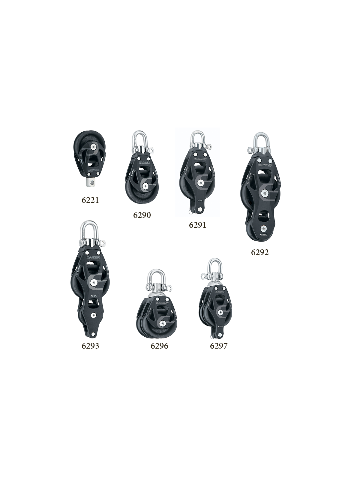 Poulies 80 mm 