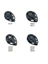 Mast foot pulleys