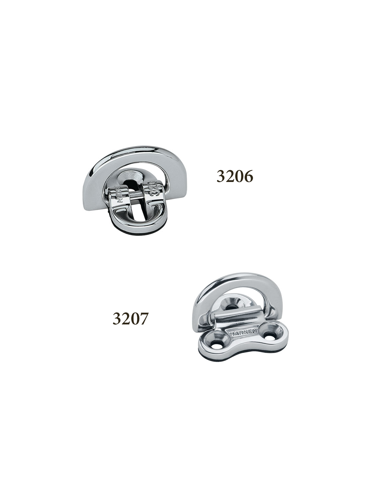 Padeyes articulés