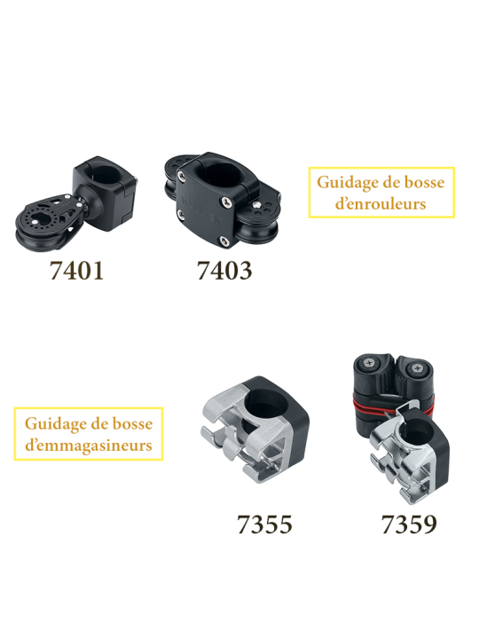 Bump guide pulleys