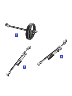 Backstay turnbuckles