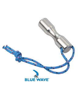 Hueso para perro de acero inoxidable en forma de T