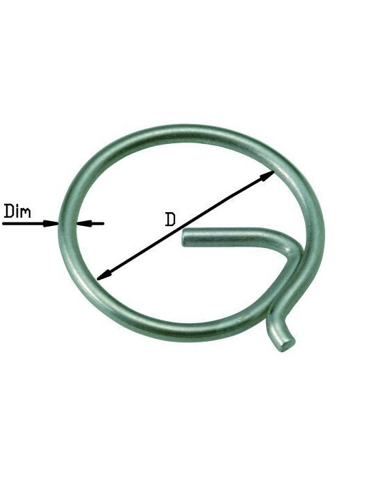 Anneaux brisés petit diamètre - Inox System