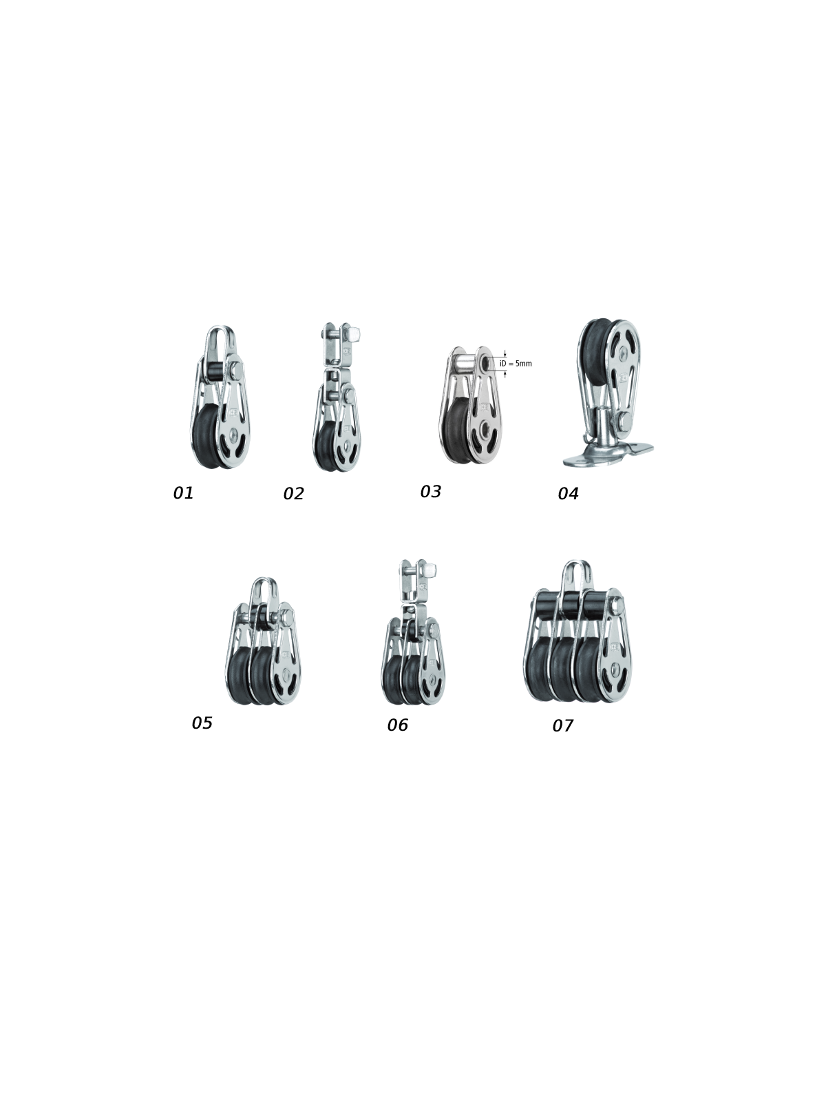 Sprenger block 6mm with slide bearing