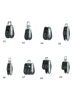 Sprenger block 8mm with ball bearing