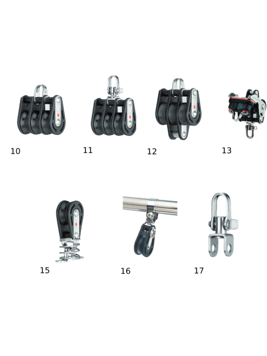 Sprenger block 8mm with ball bearing